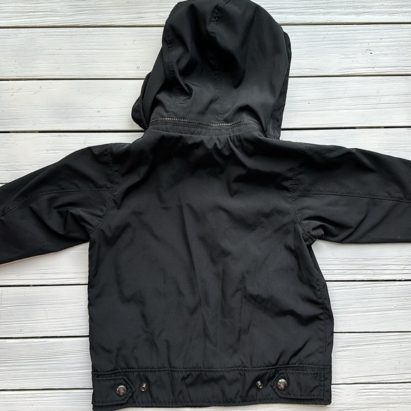 Polo Ralph Lauren Toddler Light Jacket Removable Hood Black size 2T - Picture 8 of 9